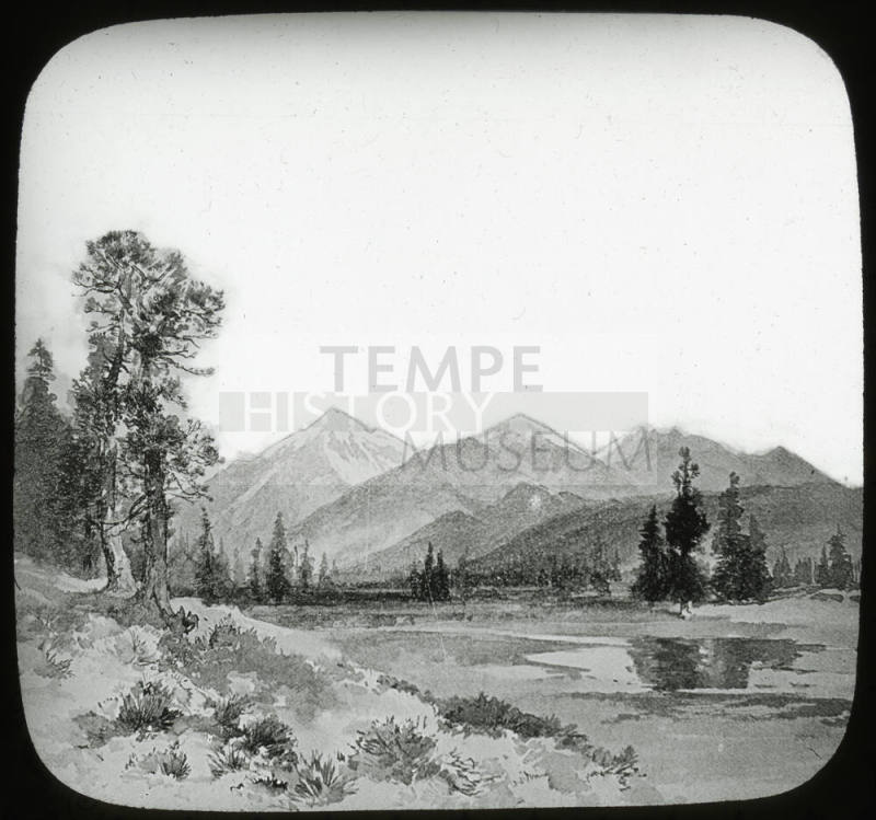 View of San Francisco Mountains, Arizona