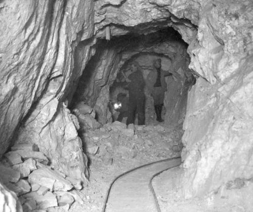 Underground at Easter Sunday Mine, Bisbee,  Arizona