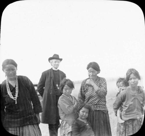 Bishop Hamilton and Navajo Indians, Arizona