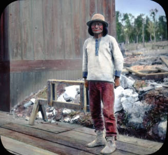 Native American posing, Arizona