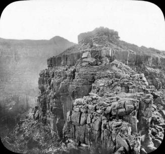 Sandstone Cliff, Grand Canyon view, Arizona