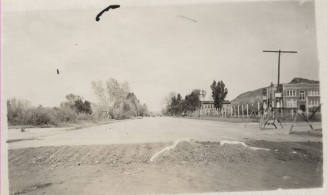 View looking North from Mill and 10th Street