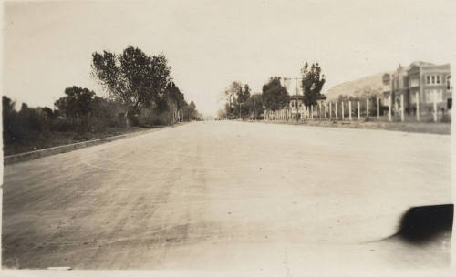 View looking North from Mill and 10th Street