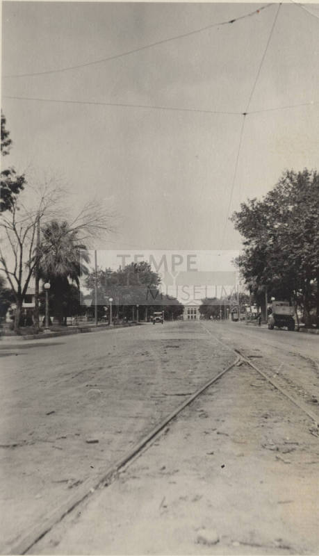 View of Arizona State Capital Looking West