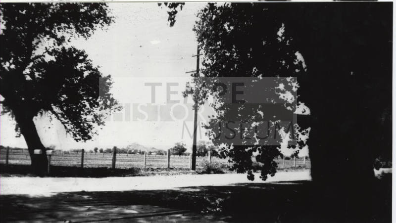 View South Toward Twin Buttes (Giles House)