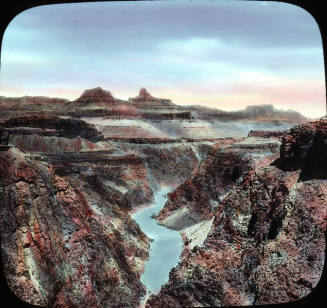 View of Colorado River from Angel Plateau, Grand Canyon, Arizona