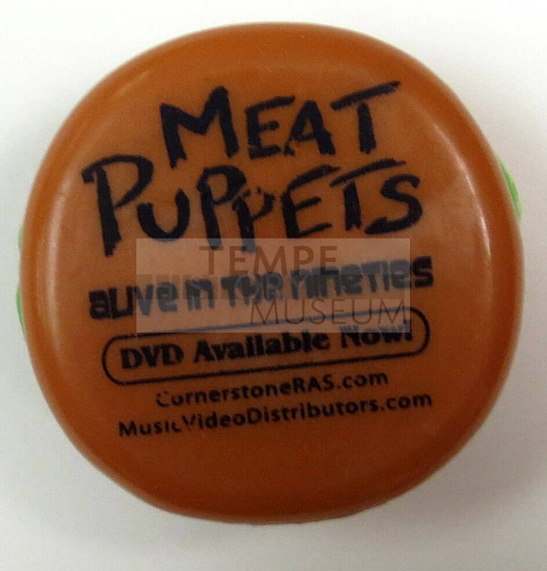 Hamburger Shaped Promotional Yoyo for Meat Puppets "Alive in the Nineties" DVD