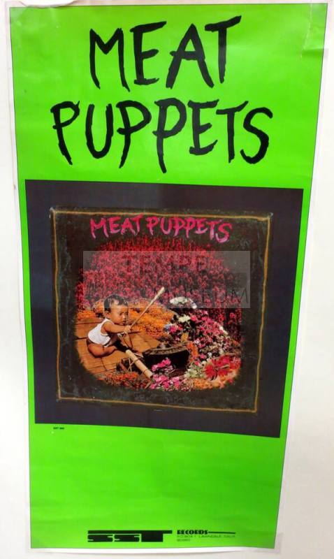 Meat Puppets Promotional Poster for "Meat Puppets" Album