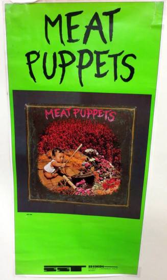 Meat Puppets Promotional Poster for "Meat Puppets" Album