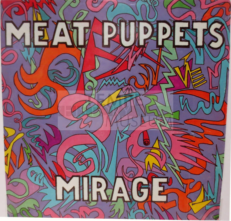 Meat Puppets "Mirage" Album Art Poster