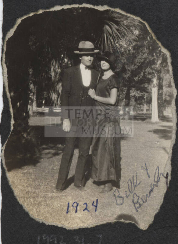 Bill and Beverly, 1924