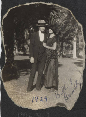 Bill and Beverly, 1924
