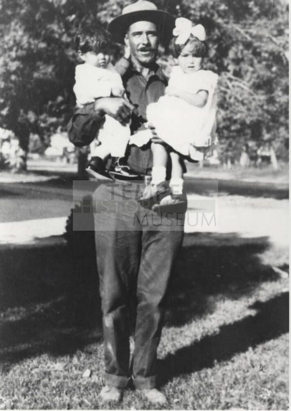 Photograph Gonzales Perea, Mary Perea, & Chale Perea