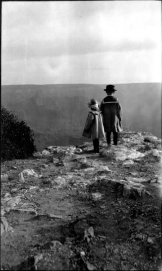 Dorothy and Charles Harold at the Grand Canyon