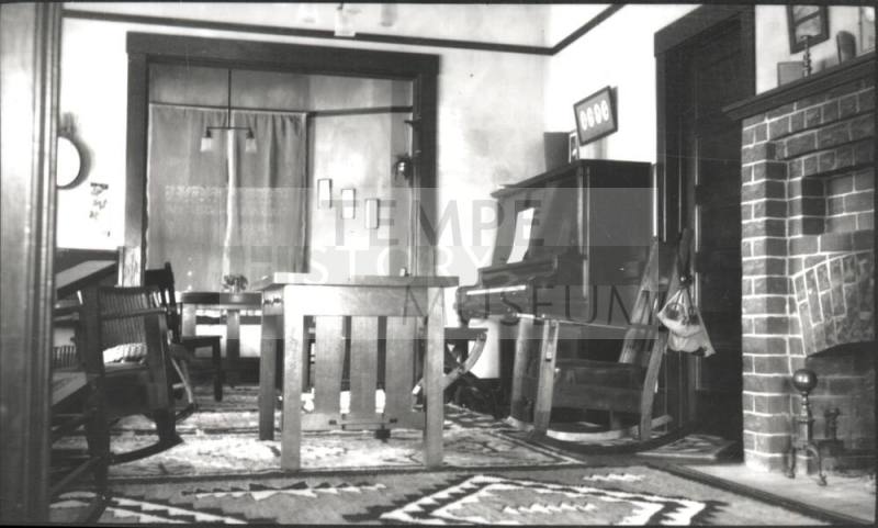 interior of 806 Maple St.