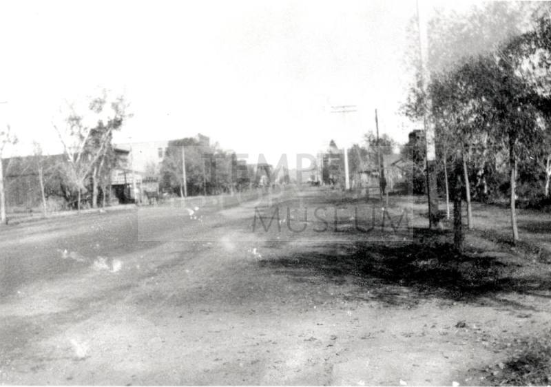 street in Tempe, possibly Mill Avenue