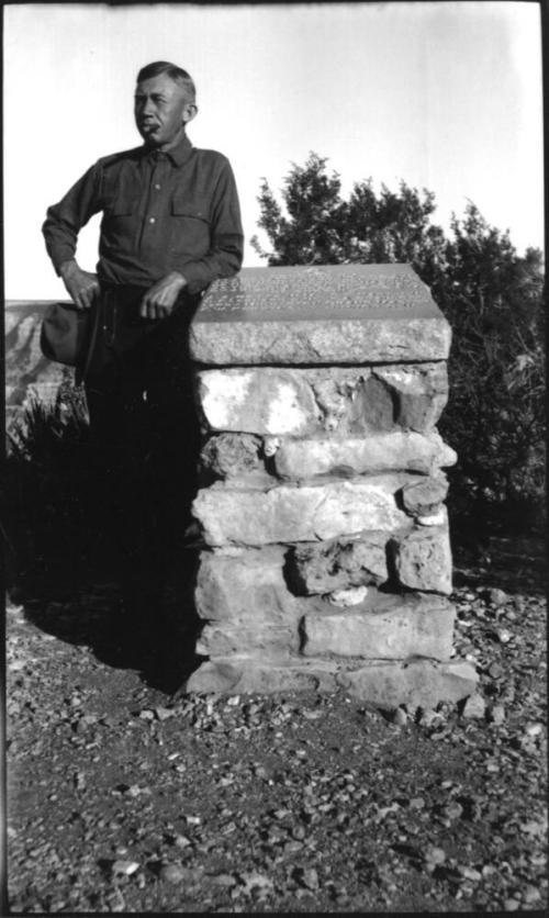 Charles Custis at the Grand Canyon
