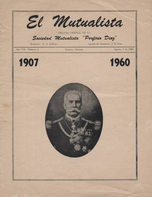El Mutualista 1960 - Sociedad Mutualista "Porfirio Diaz"