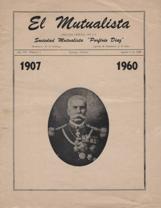 El Mutualista 1960 - Sociedad Mutualista "Porfirio Diaz"