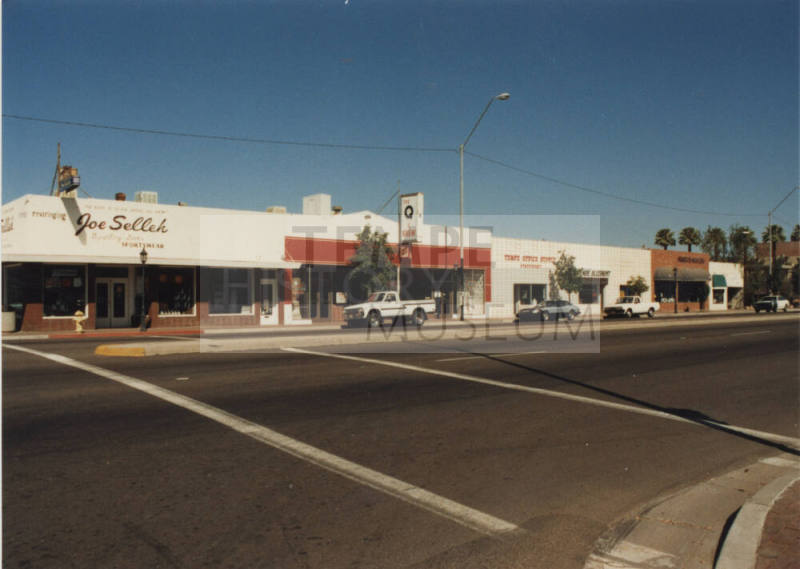 Photograph - Joe Selleh Sporting Goods Store on 7th St and Mill
