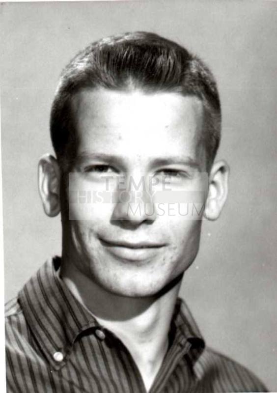 Wallet size photo of Robert Royse taken in 1957