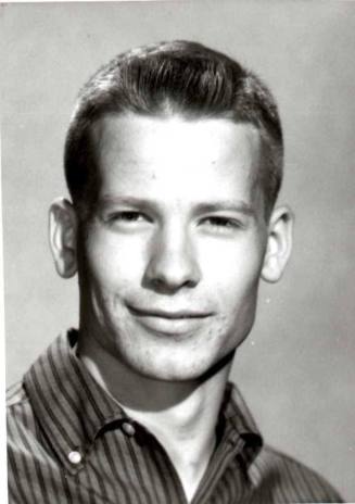 Wallet size photo of Robert Royse taken in 1957