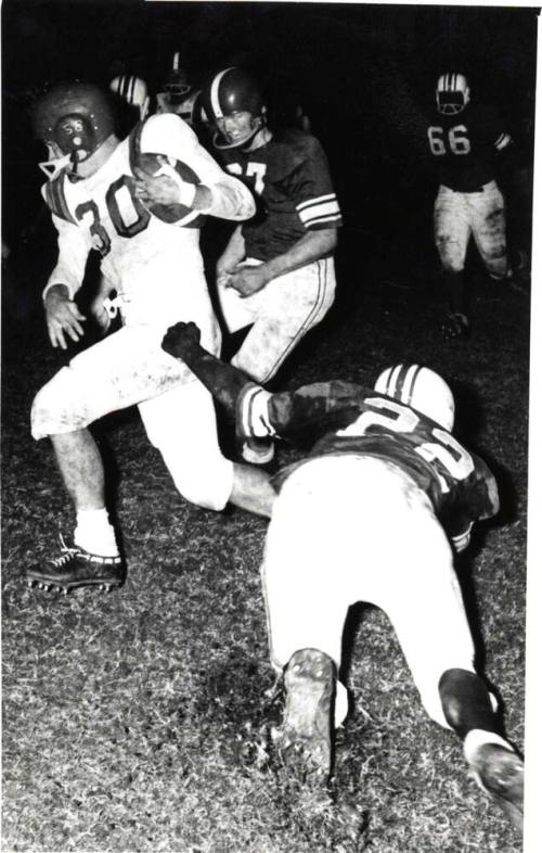Photograph of Robert Royse Carrying a Fotoball