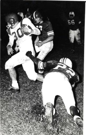 Photograph of Robert Royse Carrying a Fotoball
