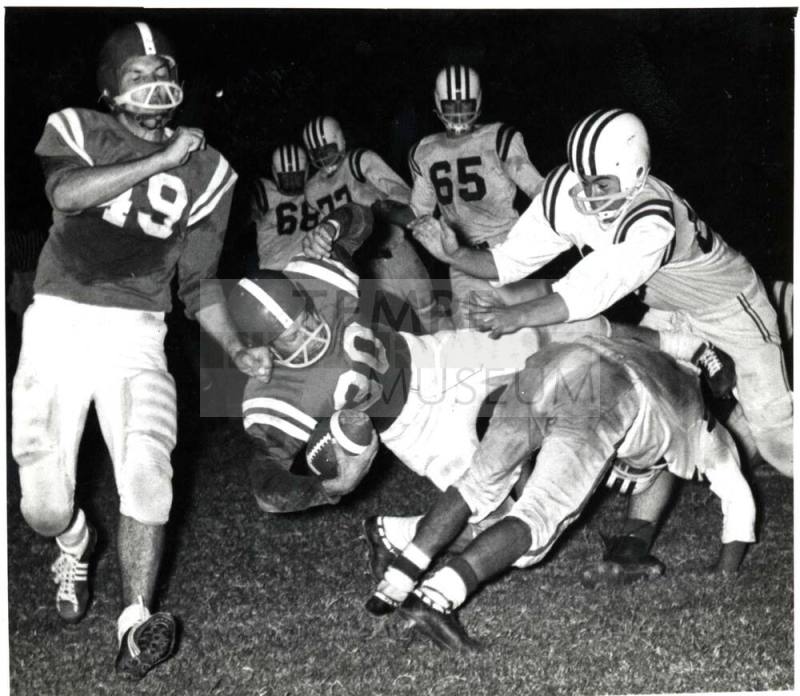 Action Photo of Robert Royse During Football Game