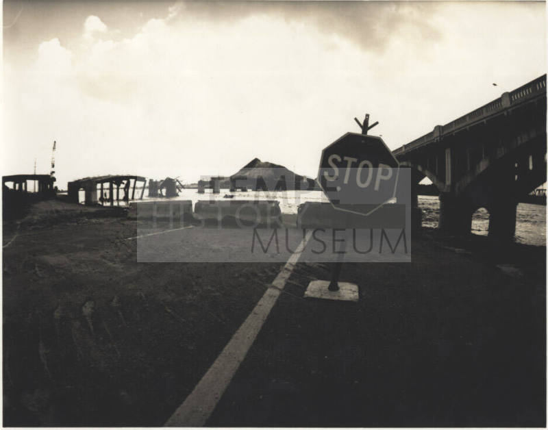 Photograph - Reconstruction of Tempe Mill Avenue Bridge (Jan 1993 - May1993)