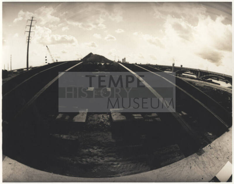 Photograph - Reconstruction of Tempe Mill Avenue Bridge (Jan 1993 - May1993)