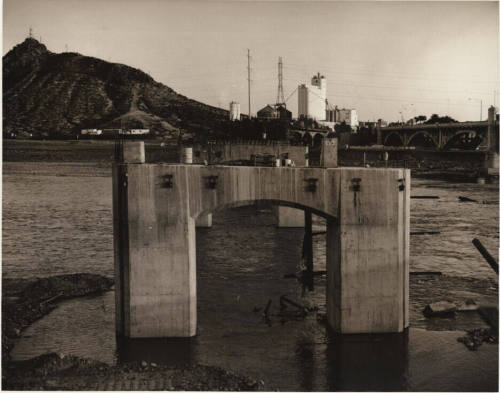 Photograph - Reconstruction of Tempe Mill Avenue Bridge (Jan 1993 - May1993)