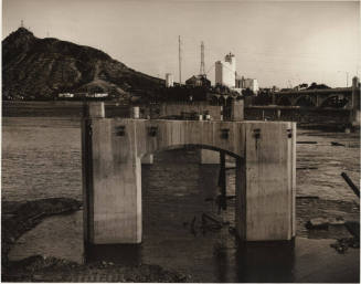 Photograph - Reconstruction of Tempe Mill Avenue Bridge (Jan 1993 - May1993)