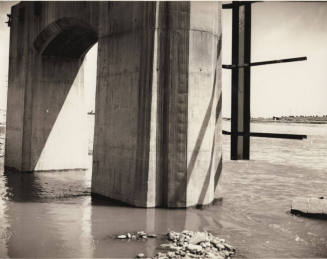 Photograph - Reconstruction of Tempe Mill Avenue Bridge (Jan 1993 - May1993)