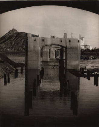 Photograph - Reconstruction of Tempe Mill Avenue Bridge (Jan 1993 - May1993)