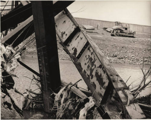 Photograph - Reconstruction of Tempe Mill Avenue Bridge (Jan 1993 - May1993)