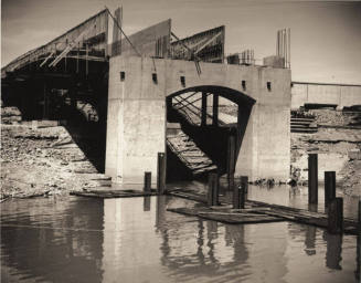 Photograph - Reconstruction of Tempe Mill Avenue Bridge (Jan 1993 - May1993)