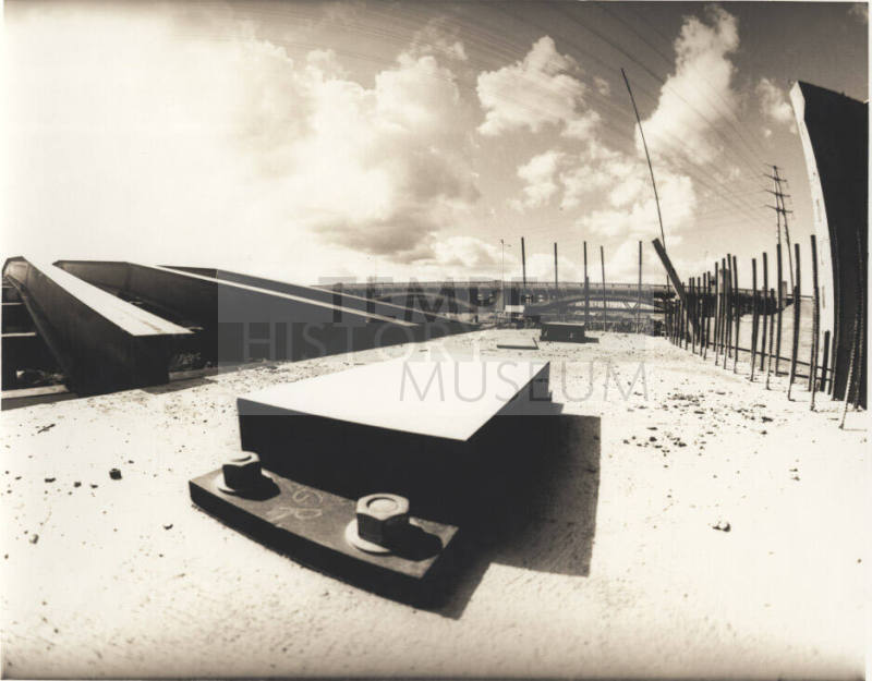 Photograph - Reconstruction of Tempe Mill Avenue Bridge (Jan 1993 - May1993)