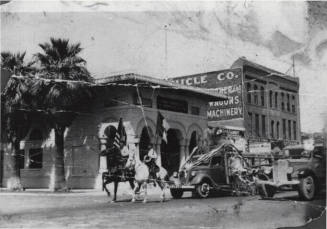 Photograph - Fiestas Patrias Down Mill Avenue with Floyd Gomez & Lalo Lopez