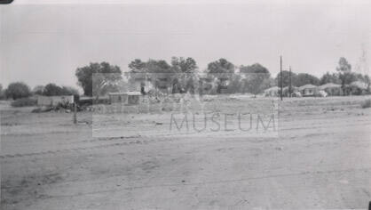 Photograph - Clearing A Tempe Barrio San Pablo around 6th & East in 1957 - Row of Houses