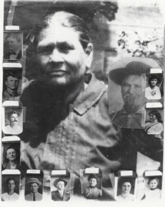 Photograph - Collage of Salome Granillo and her children