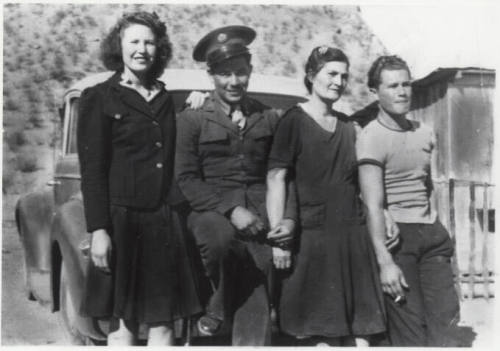 Photograph - Sally and Manuel Tobin, Telis Escalante and Joe Tobin as Adults