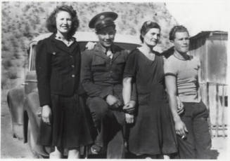 Photograph - Sally and Manuel Tobin, Telis Escalante and Joe Tobin as Adults