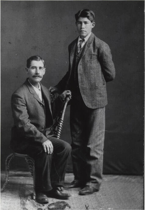 Photograph - Vicente R. and Vicente M. Elias