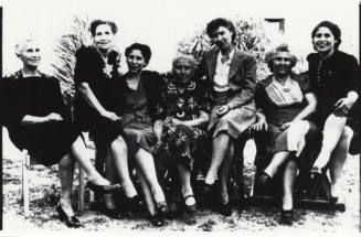 Photograph - Inez Elias and daughters