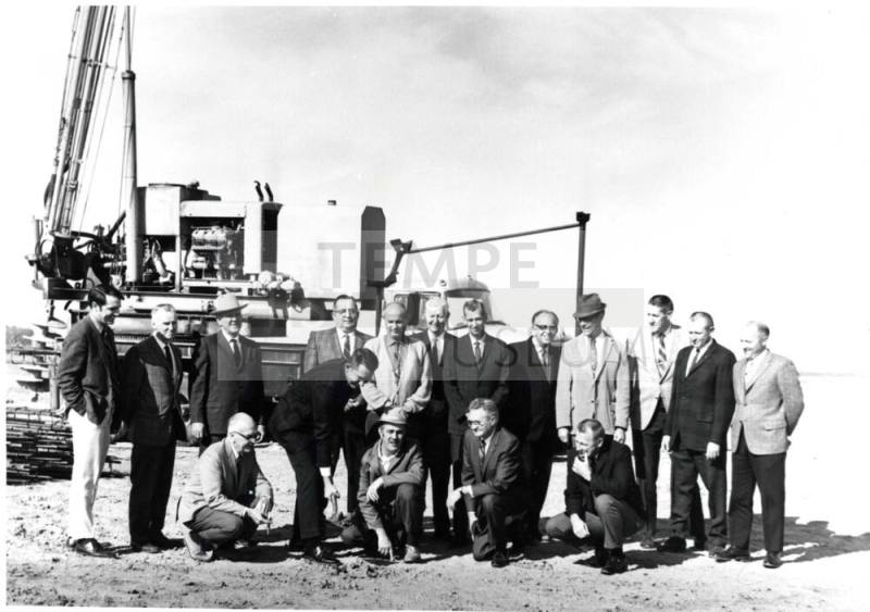 Photograph - Marcos de Niza High School Ground Breaking
