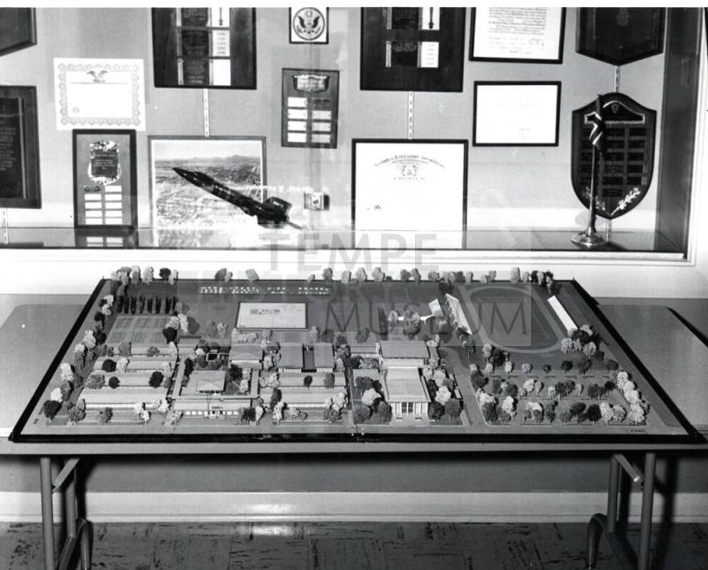 Photograph - McClintock High School architectural model