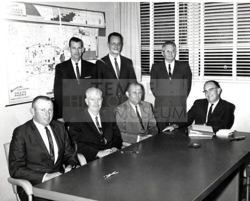 Photograph - F.J. Benedict attending a meeting