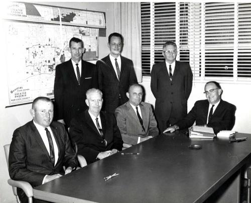 Photograph - F.J. Benedict attending a meeting