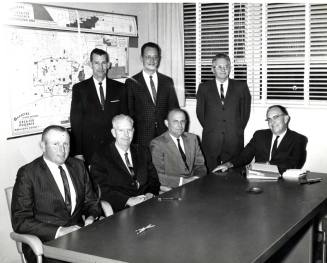 Photograph - F.J. Benedict attending a meeting